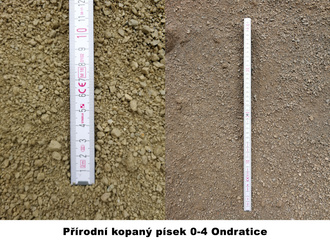 21 Prirodni kopany pisek 0 4 Ondratice
