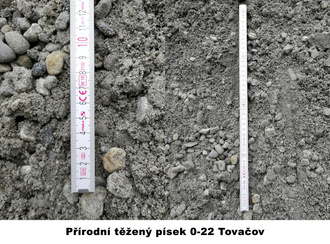 24 Prirodni tezeny pisek 0 22 Tovacov