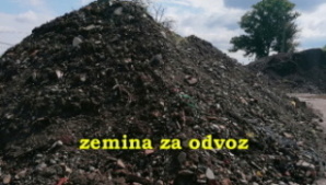 01 zemina za odvoz